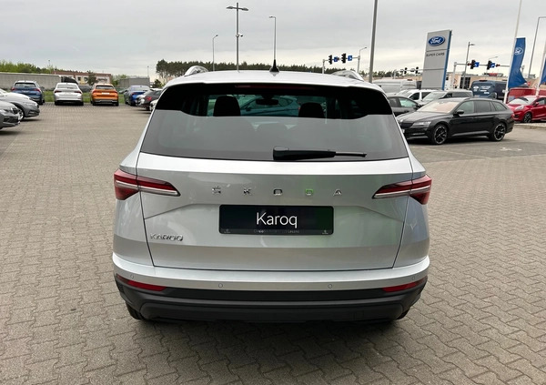 Skoda Karoq cena 153550 przebieg: 10, rok produkcji 2024 z Sośnicowice małe 92